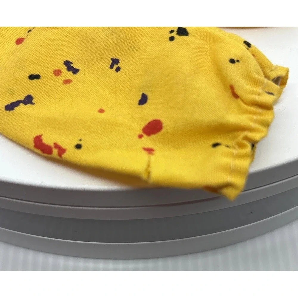 Vintage 1978‎ Barbie Fashion Collectibles #3686 Yellow Romper Jumper *read